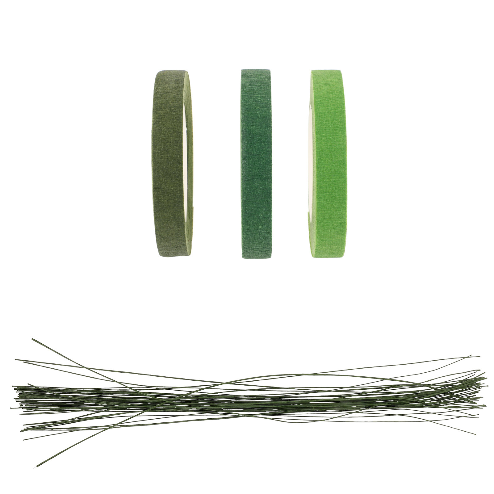Wire Stem Florist - 1Set Floral Stem Wire and Tape