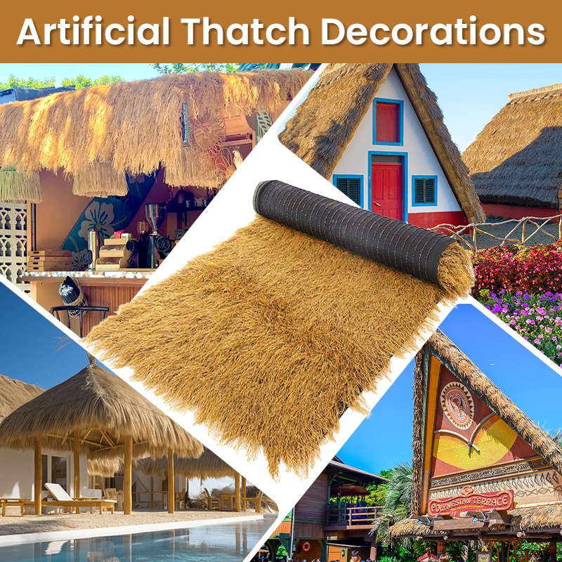 Palm Leaf Dried - Simulation Straw Roof Artificial Thatch Roof