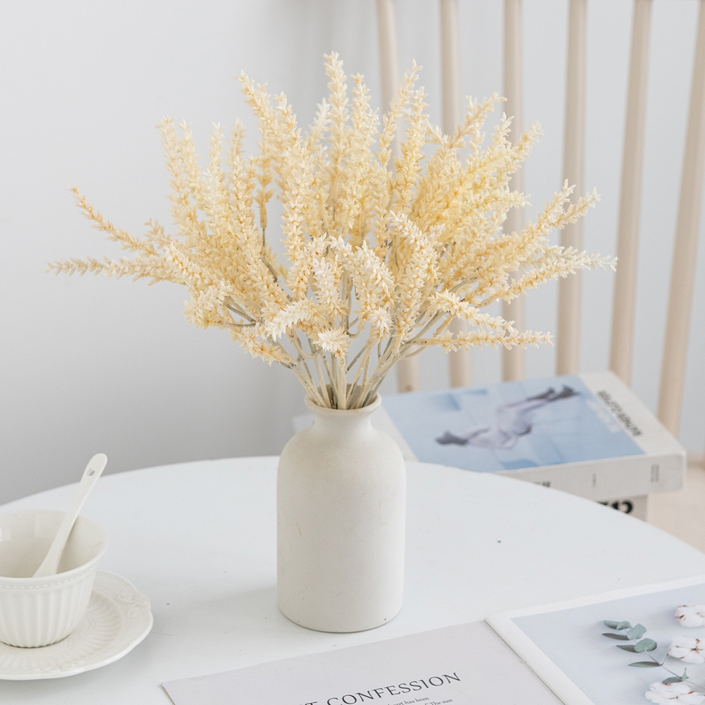 Palm Leaf Dried - 1/4pcs Artificial Plants Wheat Ears Wedding