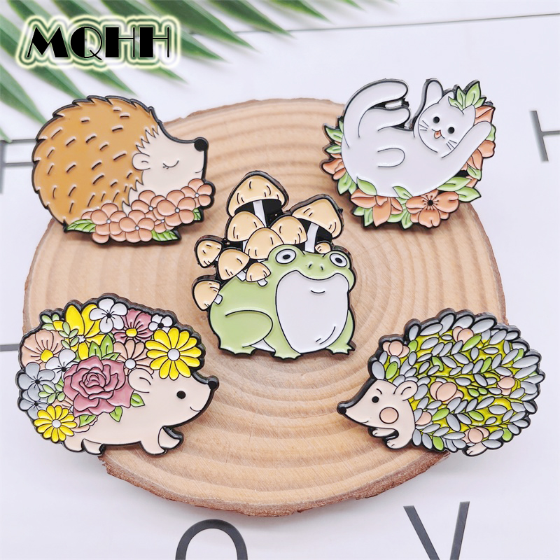 Creative Plants Flowers Animal - Flower Frog Pin ulasan dan harga