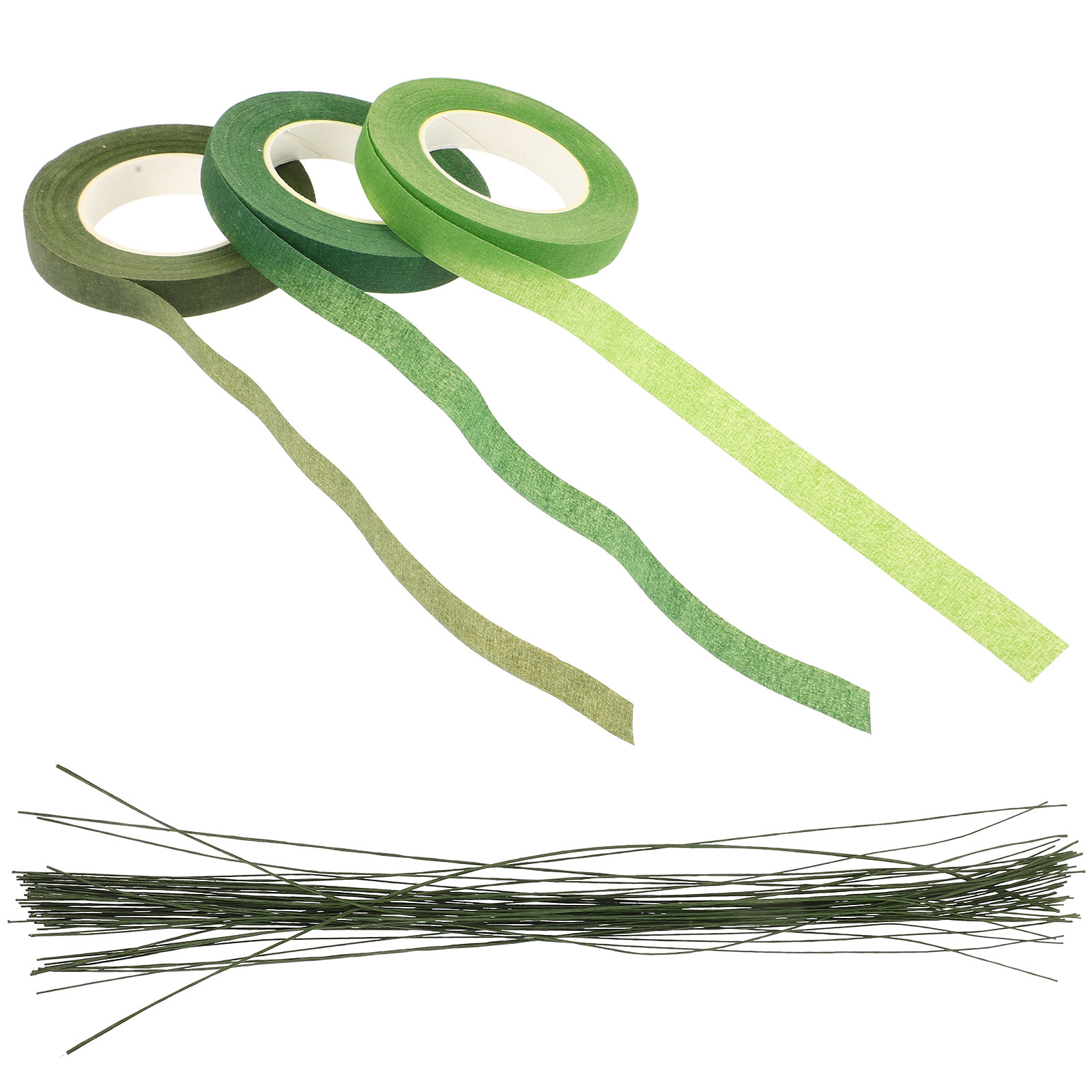1Set Floral Stem Wire and Tape - Wire Stem Florist ulasan dan harga