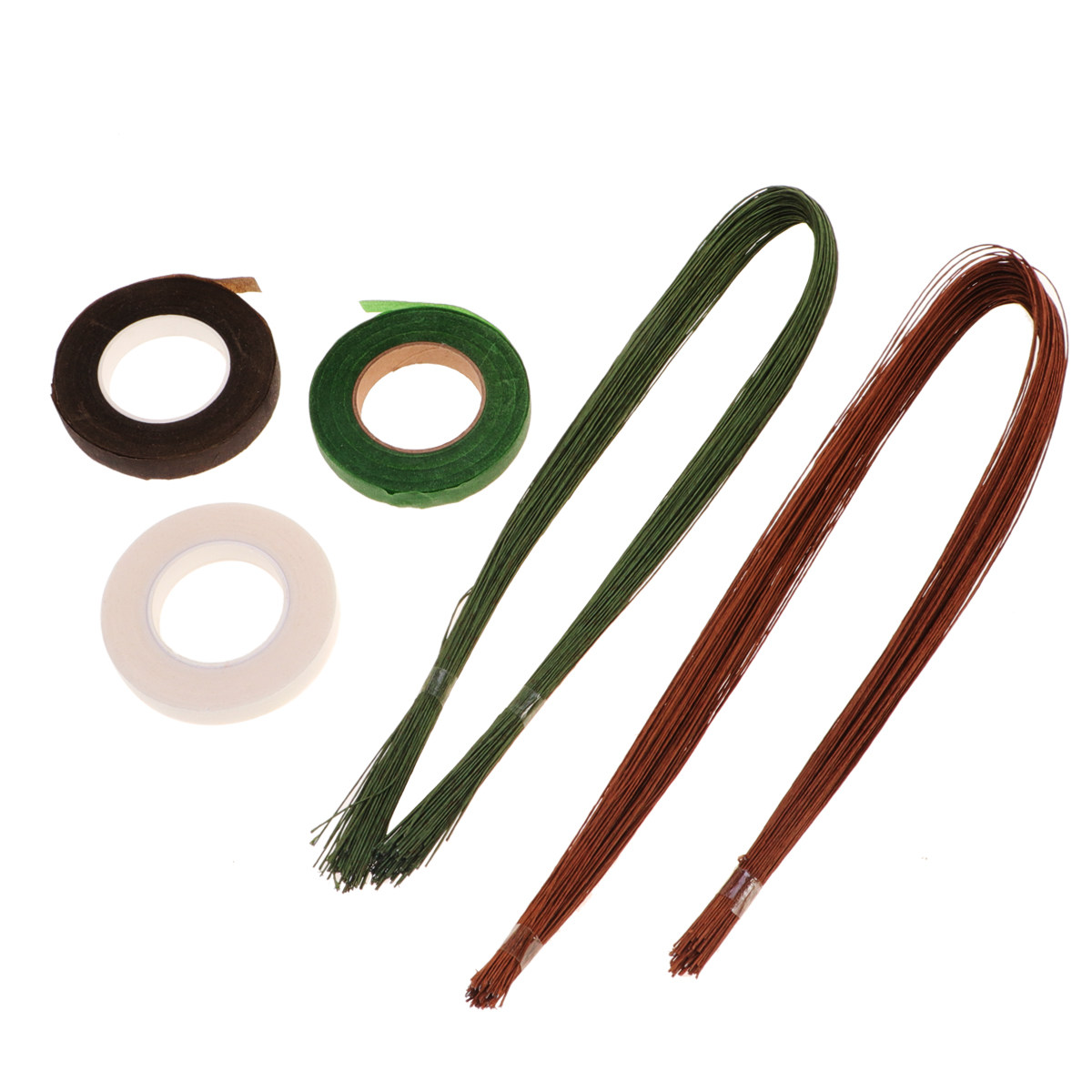 1Set DIY Flower Material Handw - Floral Tape Green ulasan dan harga