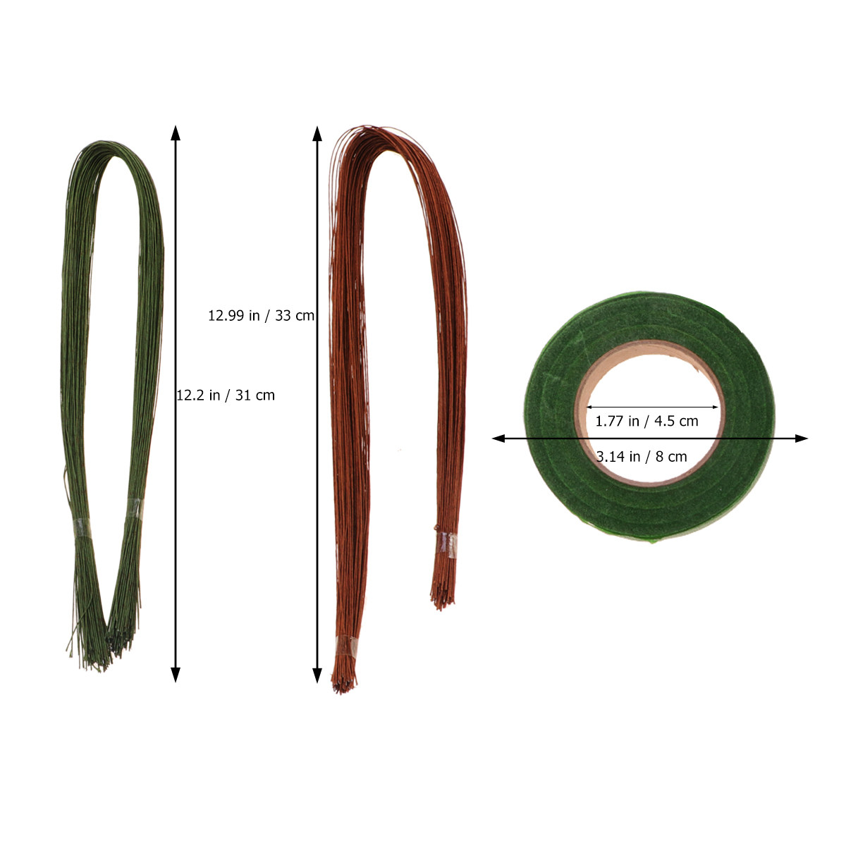 1Set DIY Flower Material Handw - Floral Tape Green ulasan dan harga