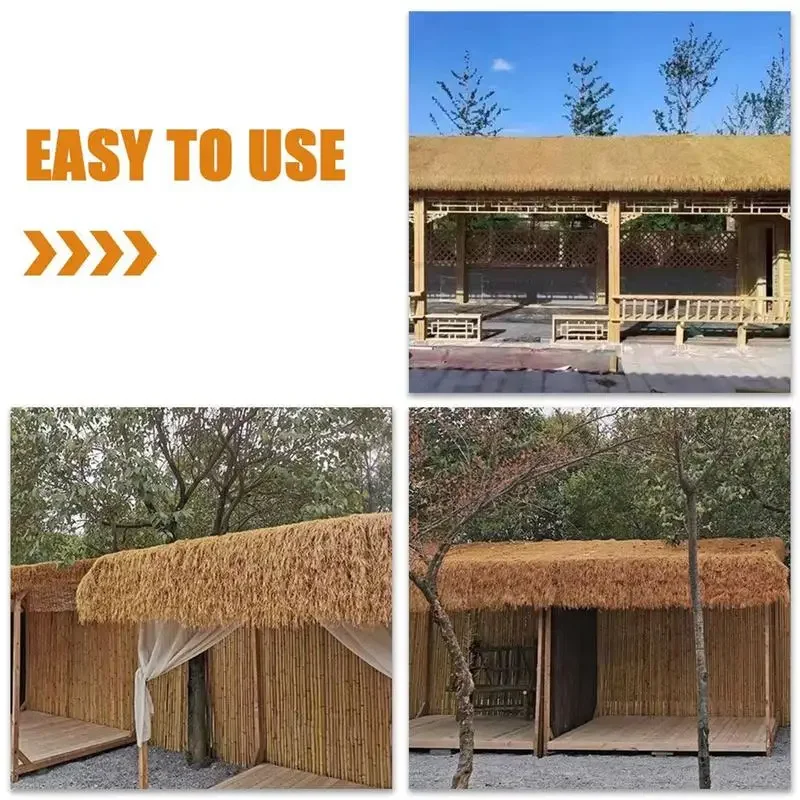 Simulation Straw Roof Artifici - Palm Leaf Dried ulasan dan harga