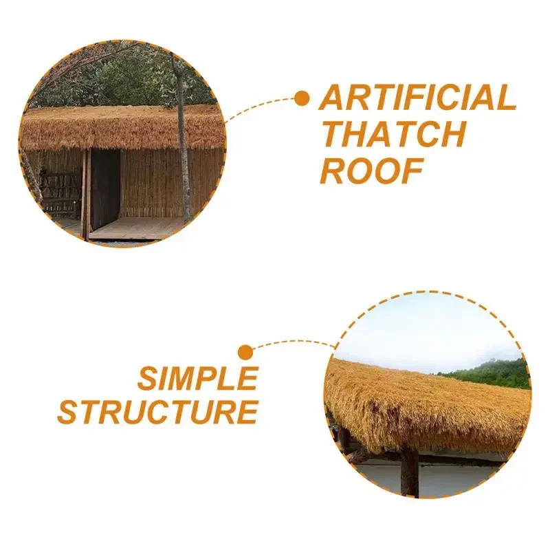 Simulation Straw Roof Artifici - Palm Leaf Dried ulasan dan harga