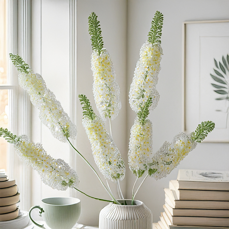 58 Inch Delphinium Artificial  - Supply For Florist ulasan dan harga
