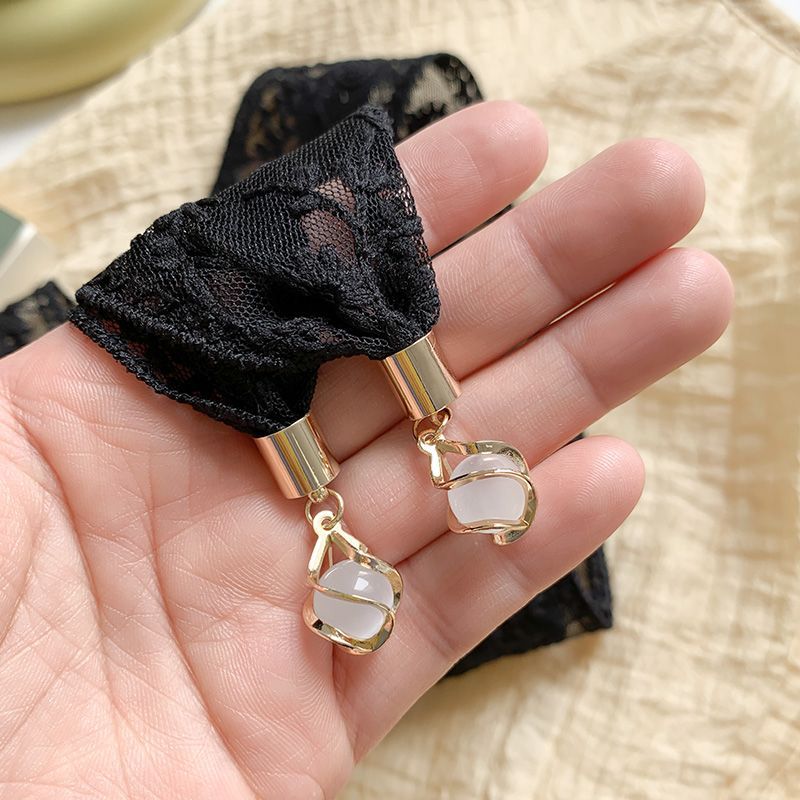 Women Hair Ribbon French Penda - Floral Tape Green ulasan dan harga