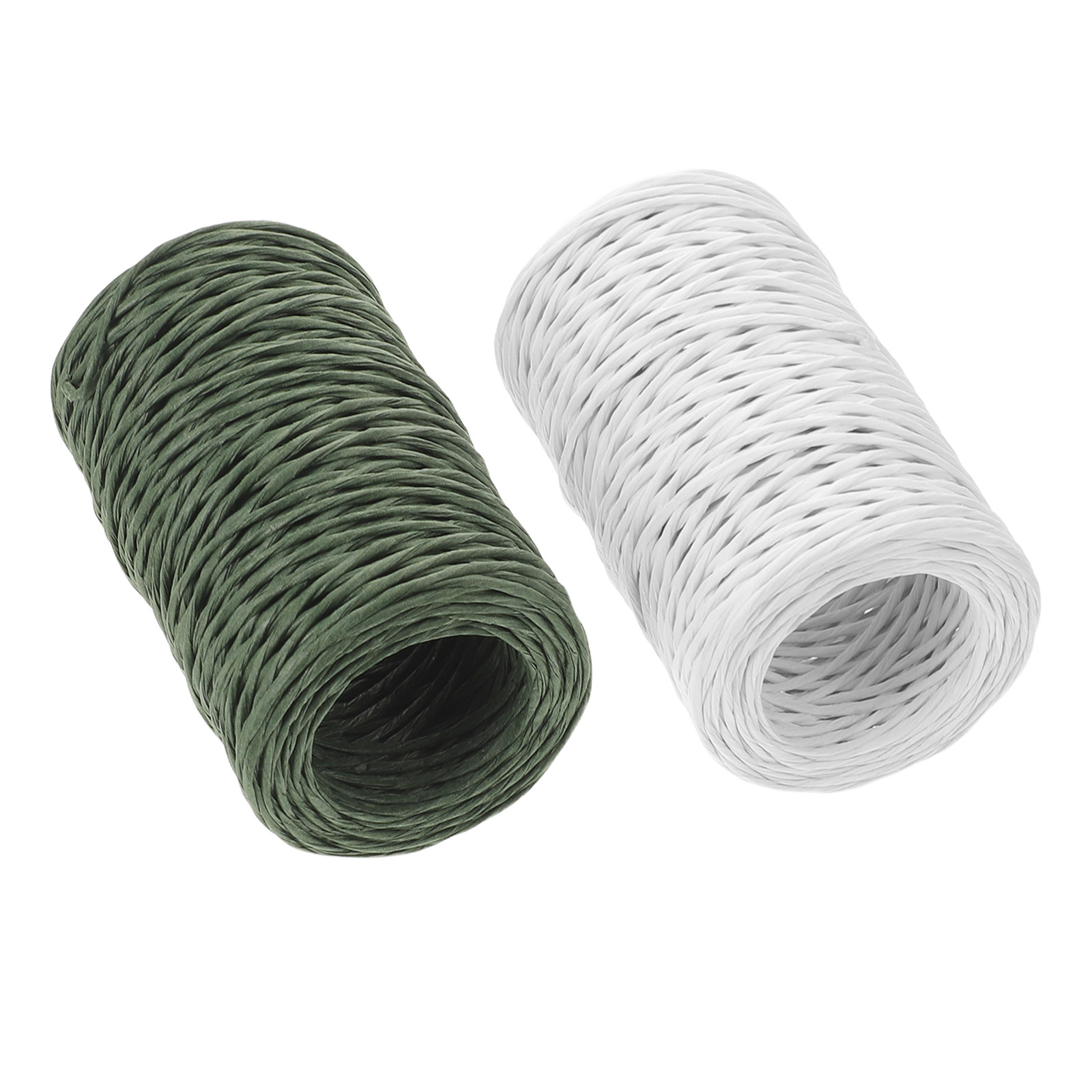2 Rolls Covered Florist Wire 2 - Wire Stem Florist ulasan dan harga