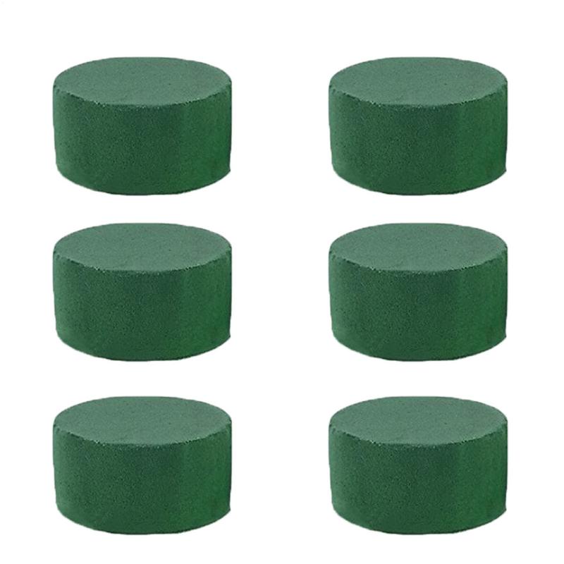 6Pcs Round Floral Foam Bricks  - Supply For Florist ulasan dan harga