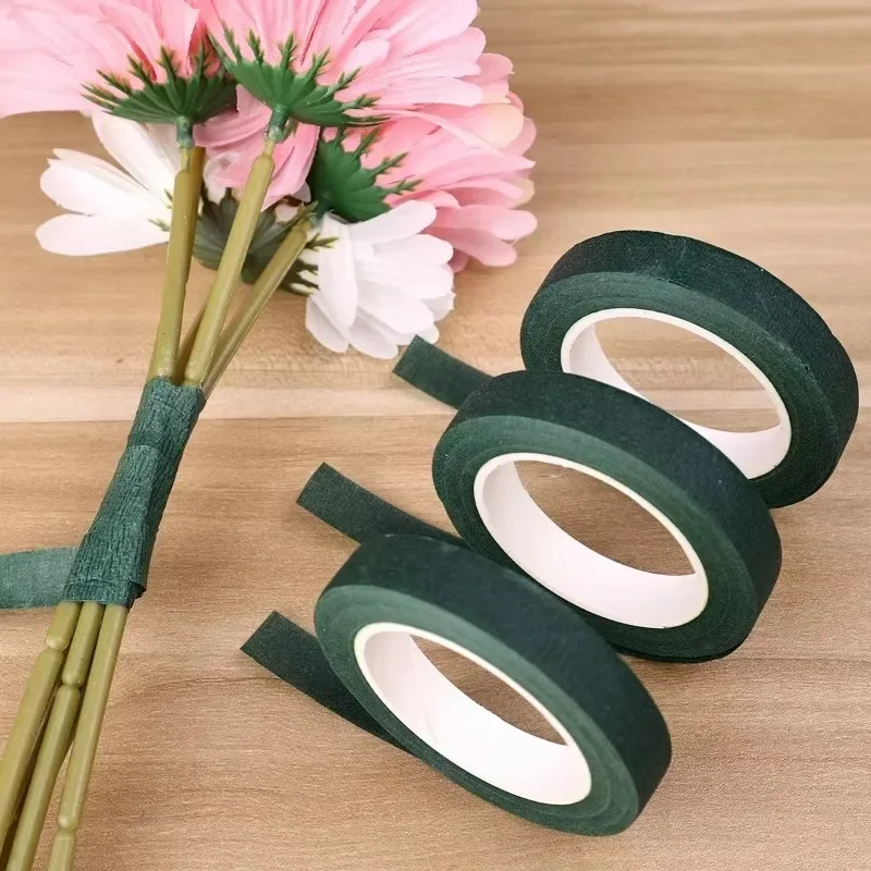 10 Rolls Green Floral Stem Tap - Floral Tape Green ulasan dan harga