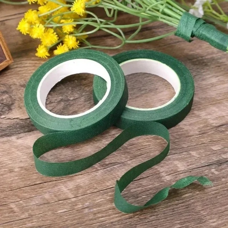 10 Rolls Green Floral Stem Tap - Floral Tape Green ulasan dan harga