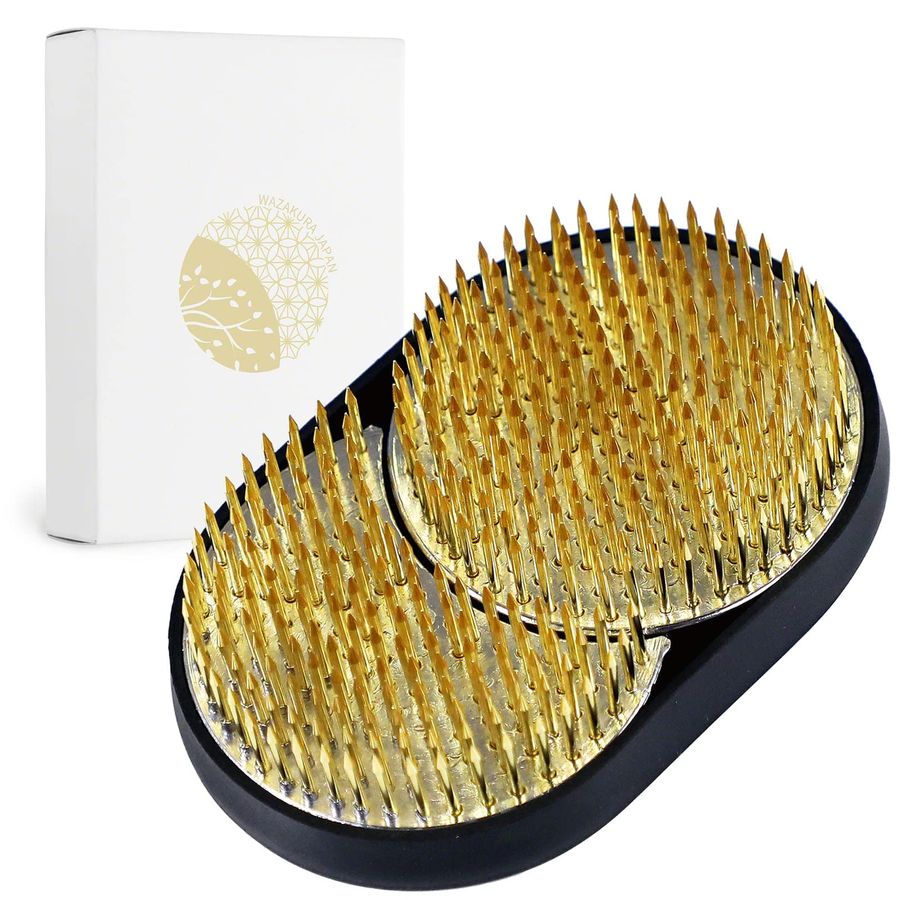 Sun and Moon Ikebana Kenzan, M - Flower Frog Pin ulasan dan harga