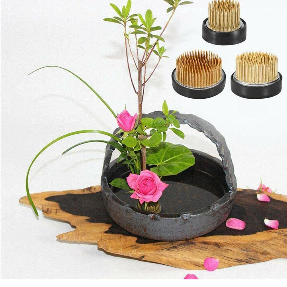Round Ikebana Flower Frog With - Flower Frog Pin ulasan dan harga