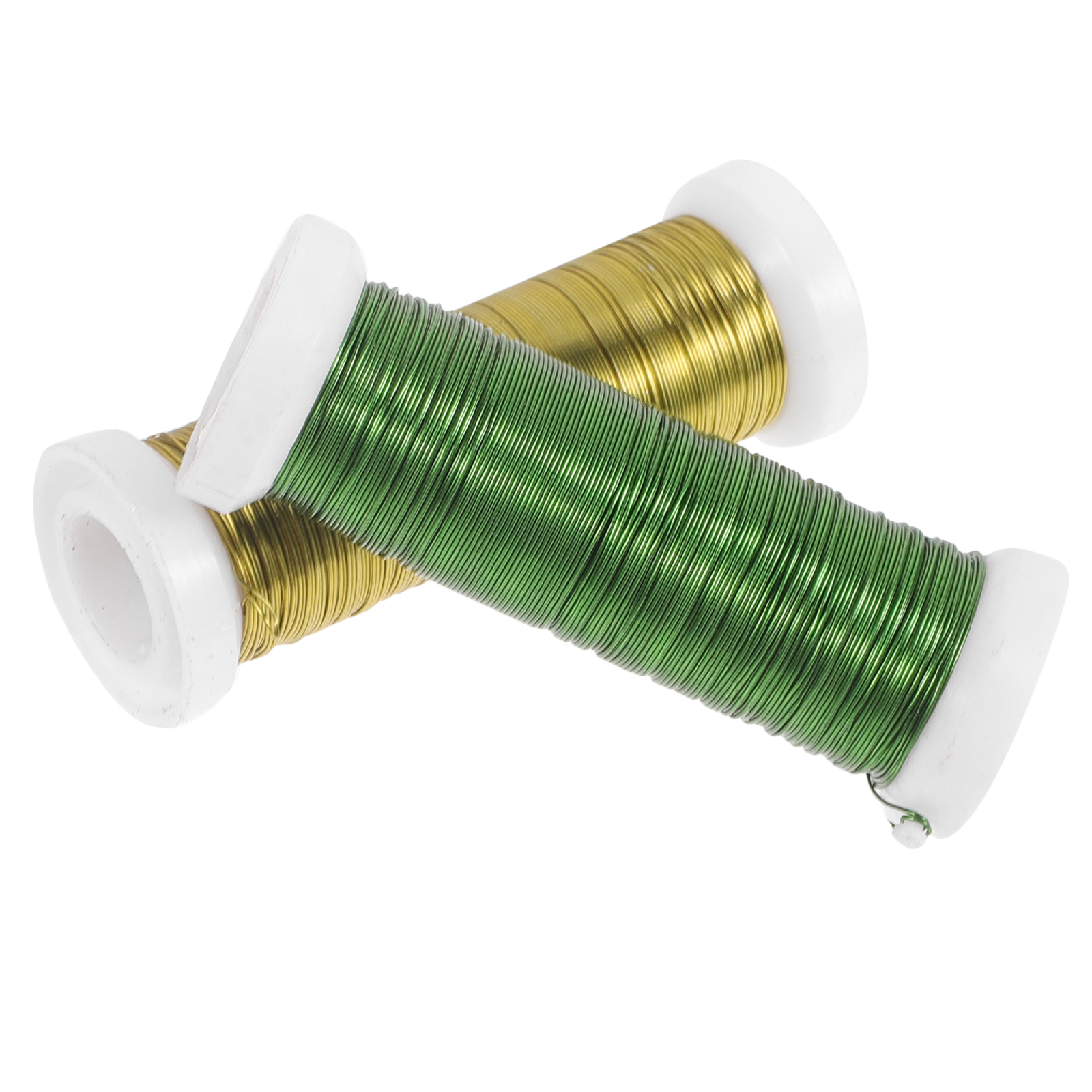 2 Rolls Wrapped Floral Stem Wi - Wire Stem Florist ulasan dan harga