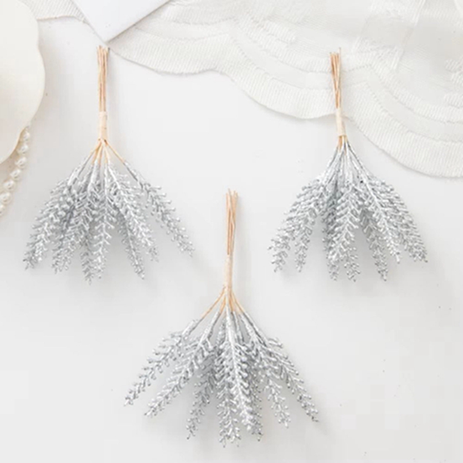 2/4pcs Artificial Flowers Plan - Palm Leaf Dried ulasan dan harga