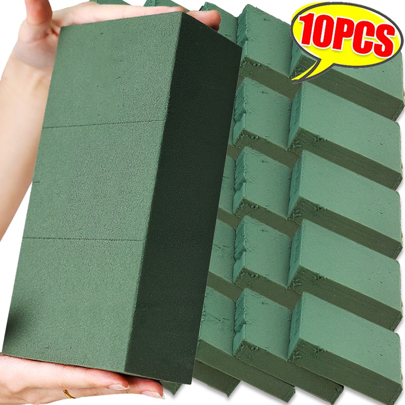1-10Pcs Floral Foam Blocks Gre - Floral Foam Oasis ulasan dan harga