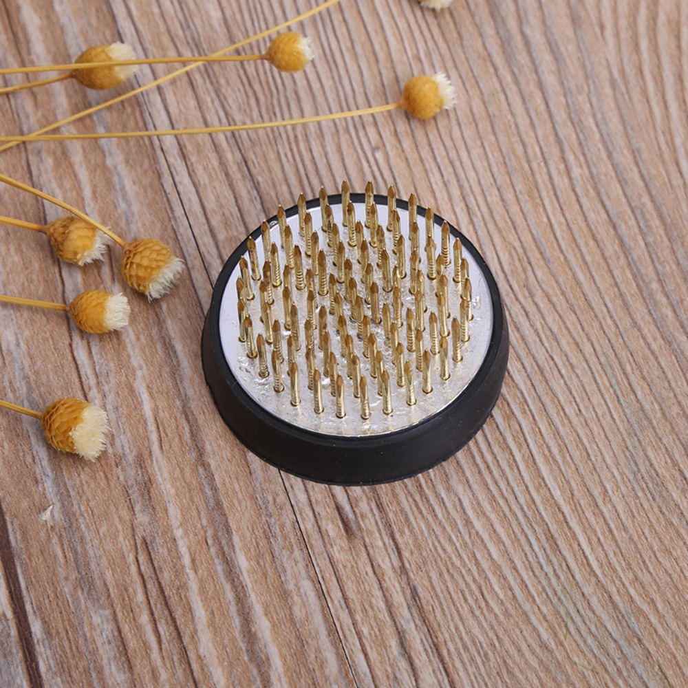 Rubber Kenzan Spiky Needle Art - Flower Frog Pin ulasan dan harga