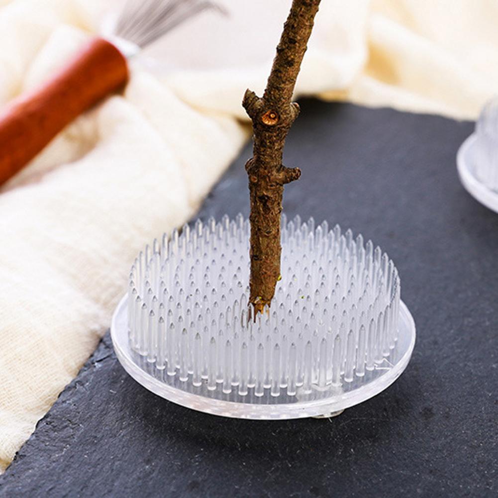 2PCS Round Ikebana Plastic Flo - Flower Frog Pin ulasan dan harga