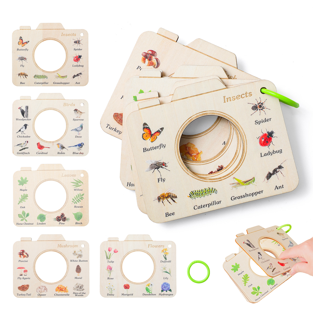Wooden Camera Shape Nature Cog - Supply For Florist ulasan dan harga