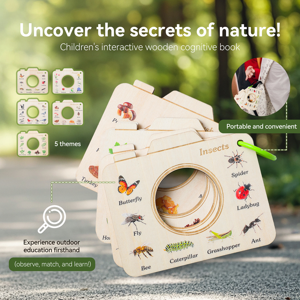 Wooden Camera Shape Nature Cog - Supply For Florist ulasan dan harga