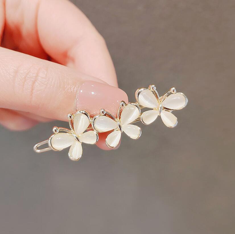 Pearl Hairpins Frog Buckle Hai - Flower Frog Pin ulasan dan harga