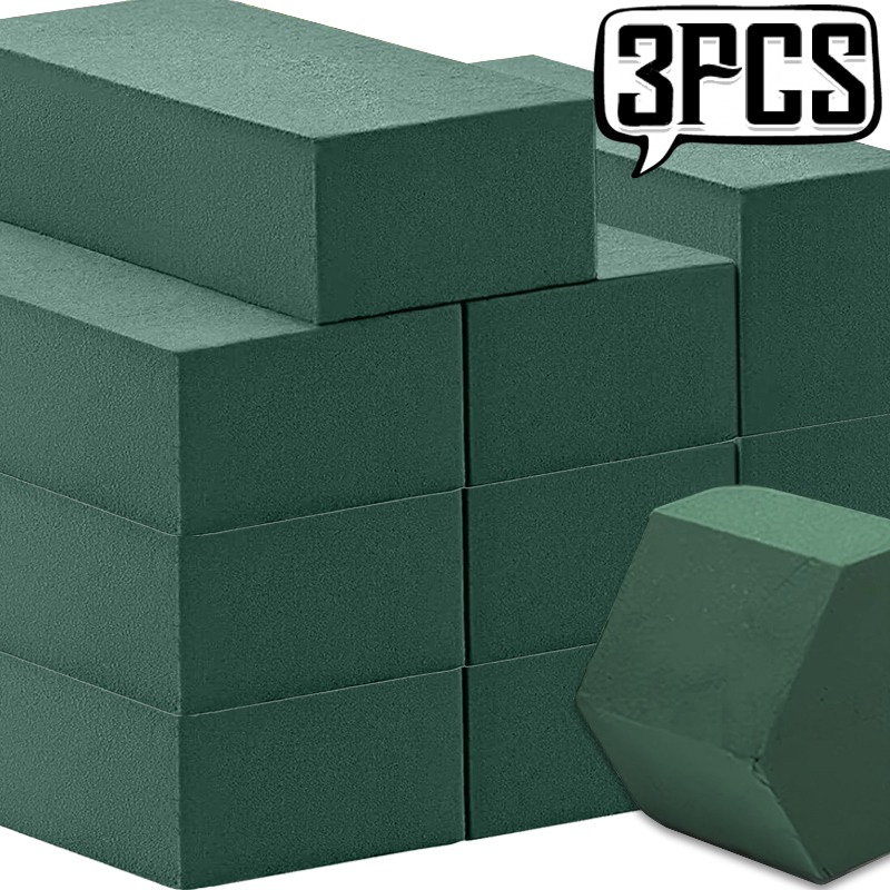1/3x Floral Foam Blocks Green  - Supply For Florist ulasan dan harga