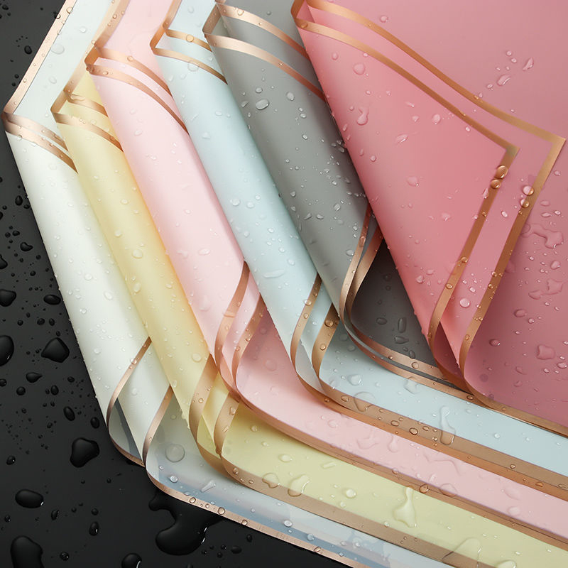 10pcs/set Waterproof Gold Bord - Supply For Florist ulasan dan harga
