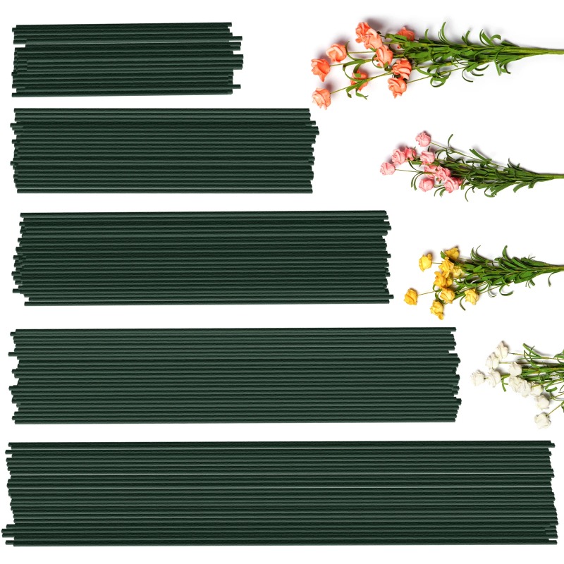 Coated Wire Stem Floral Rod So - Wire Stem Florist ulasan dan harga