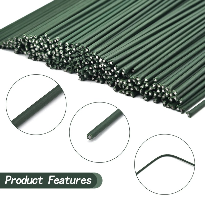 Coated Wire Stem Floral Rod So - Wire Stem Florist ulasan dan harga