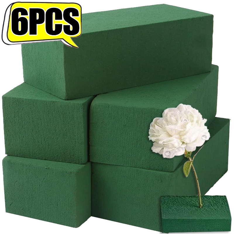 1-6Pcs Floral Foam Blocks for  - Floral Foam Oasis ulasan dan harga
