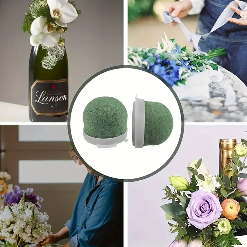 1/12 Pcs Mini Round Floral Foa - Supply For Florist ulasan dan harga