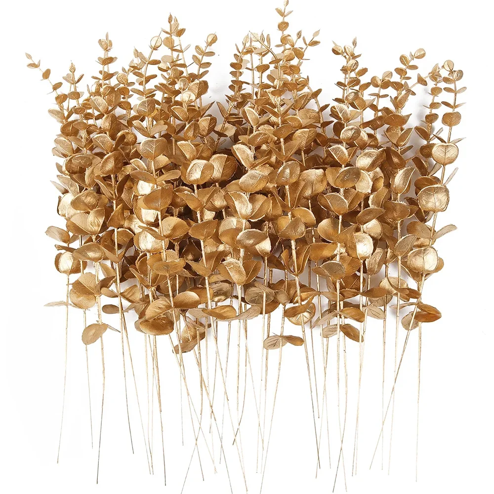 10pc Artificial Eucalyptus Lea - Palm Leaf Dried ulasan dan harga