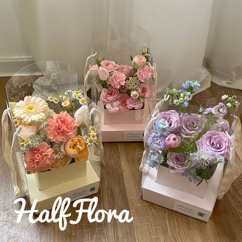 New Rose Flower Hand Packaging - Supply For Florist ulasan dan harga