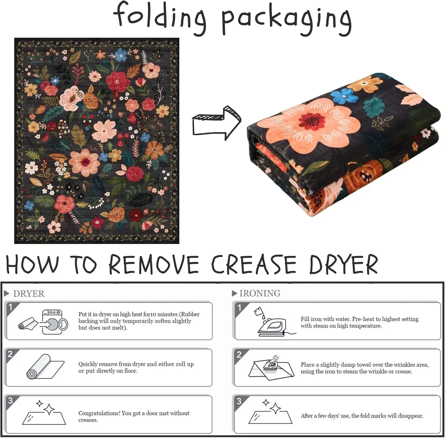 Corridor Carpet Runner Rug Mac - Floral Tape Green ulasan dan harga