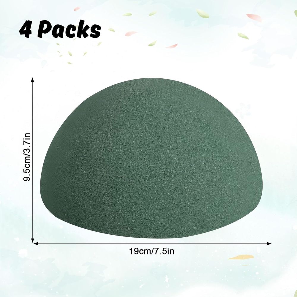4 Pack Round Floral Foam Balls - Floral Foam Oasis ulasan dan harga